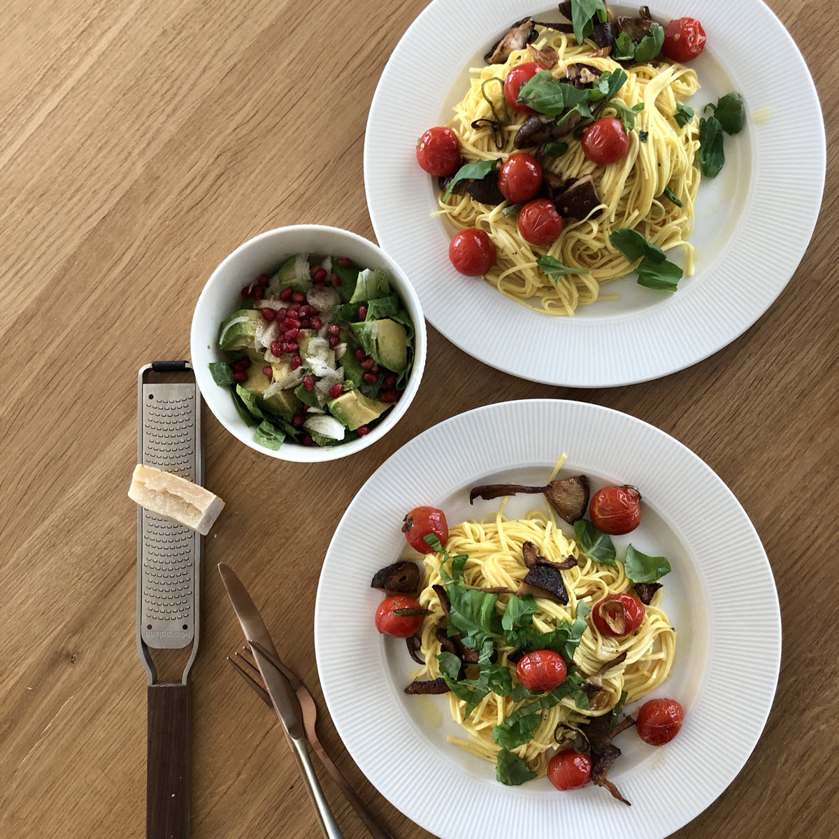 Trufflað sumarpasta