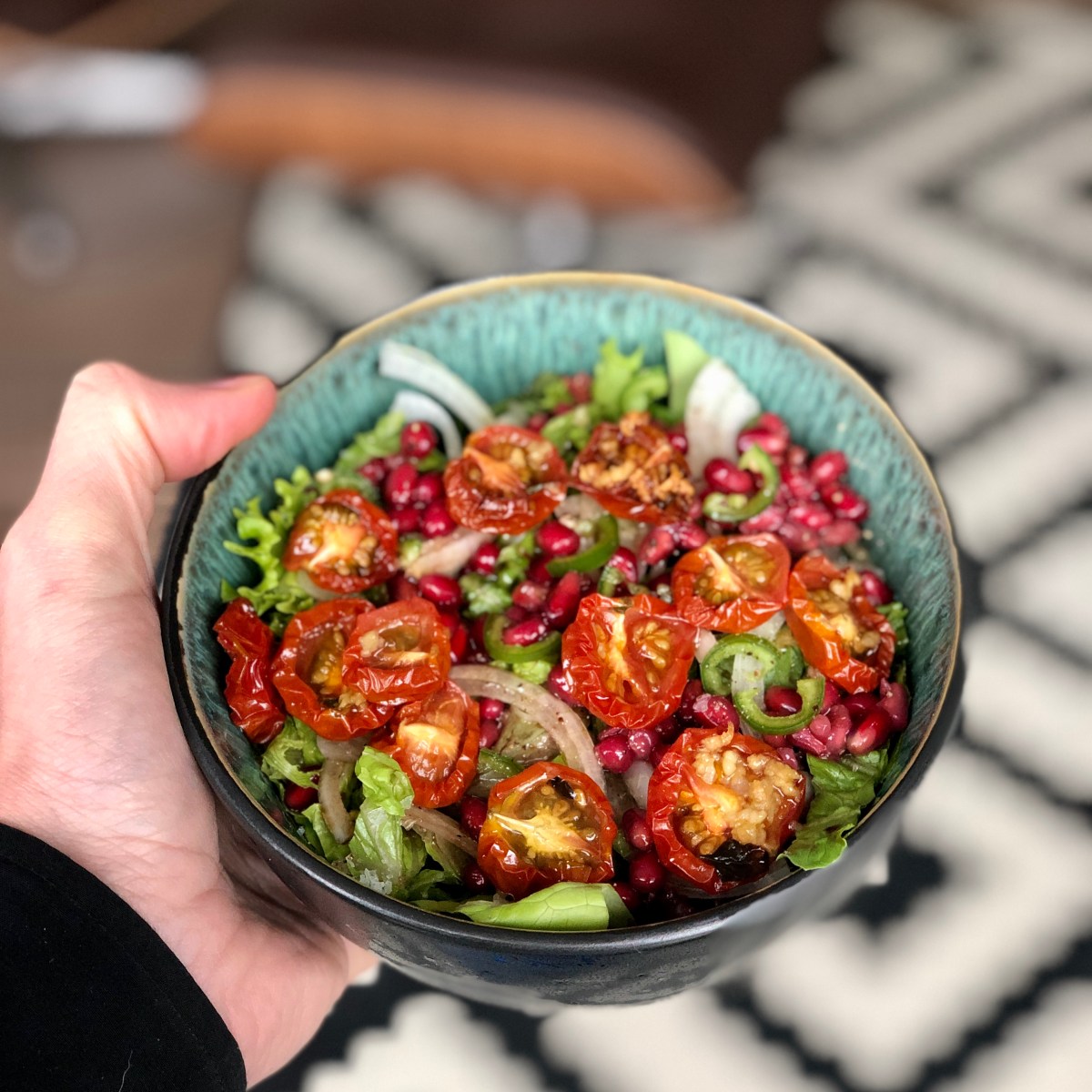 Hægeldaðir tómatar